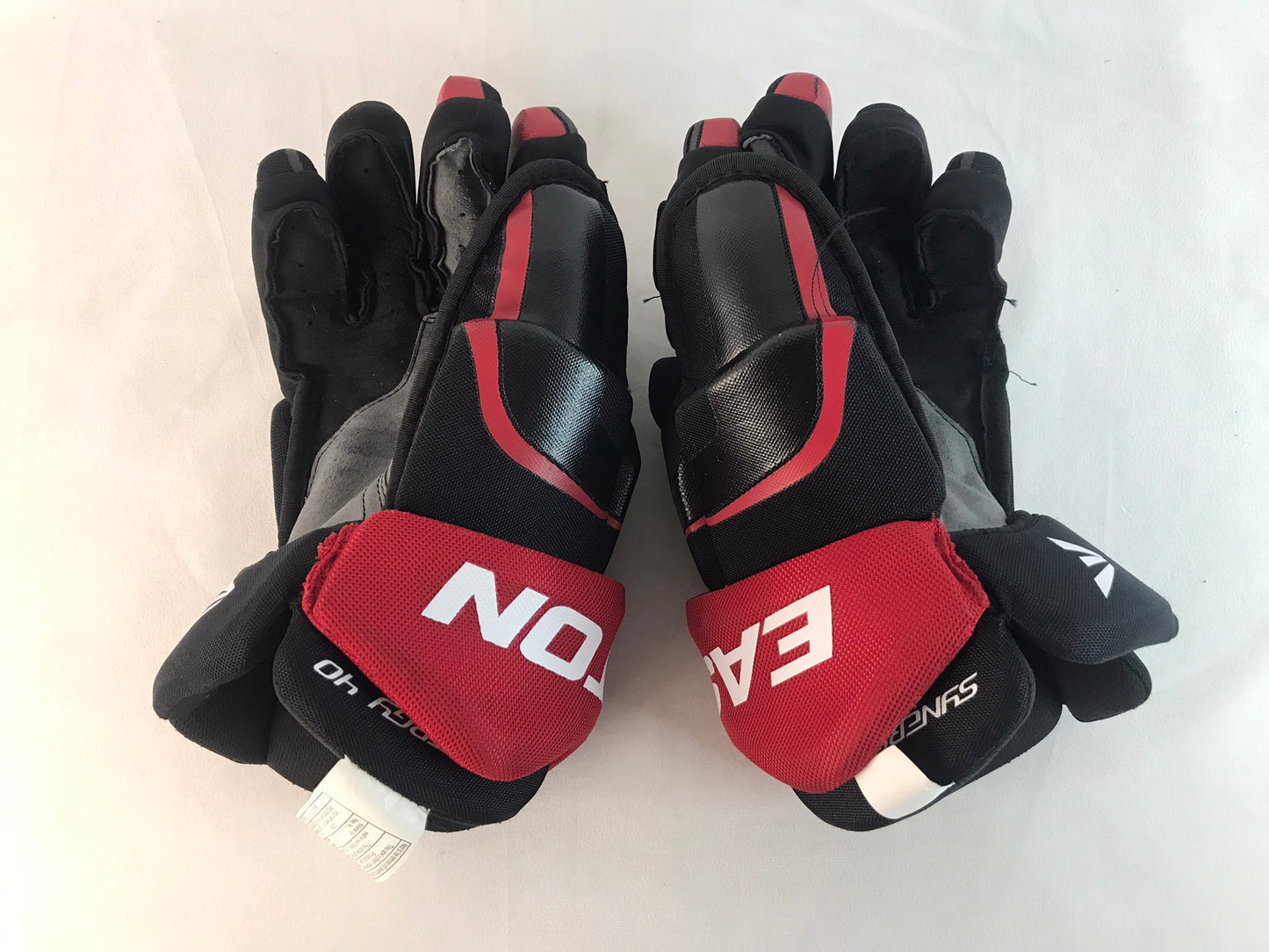 Hockey Gloves Men's Size 14 inch Easton Black Red As New