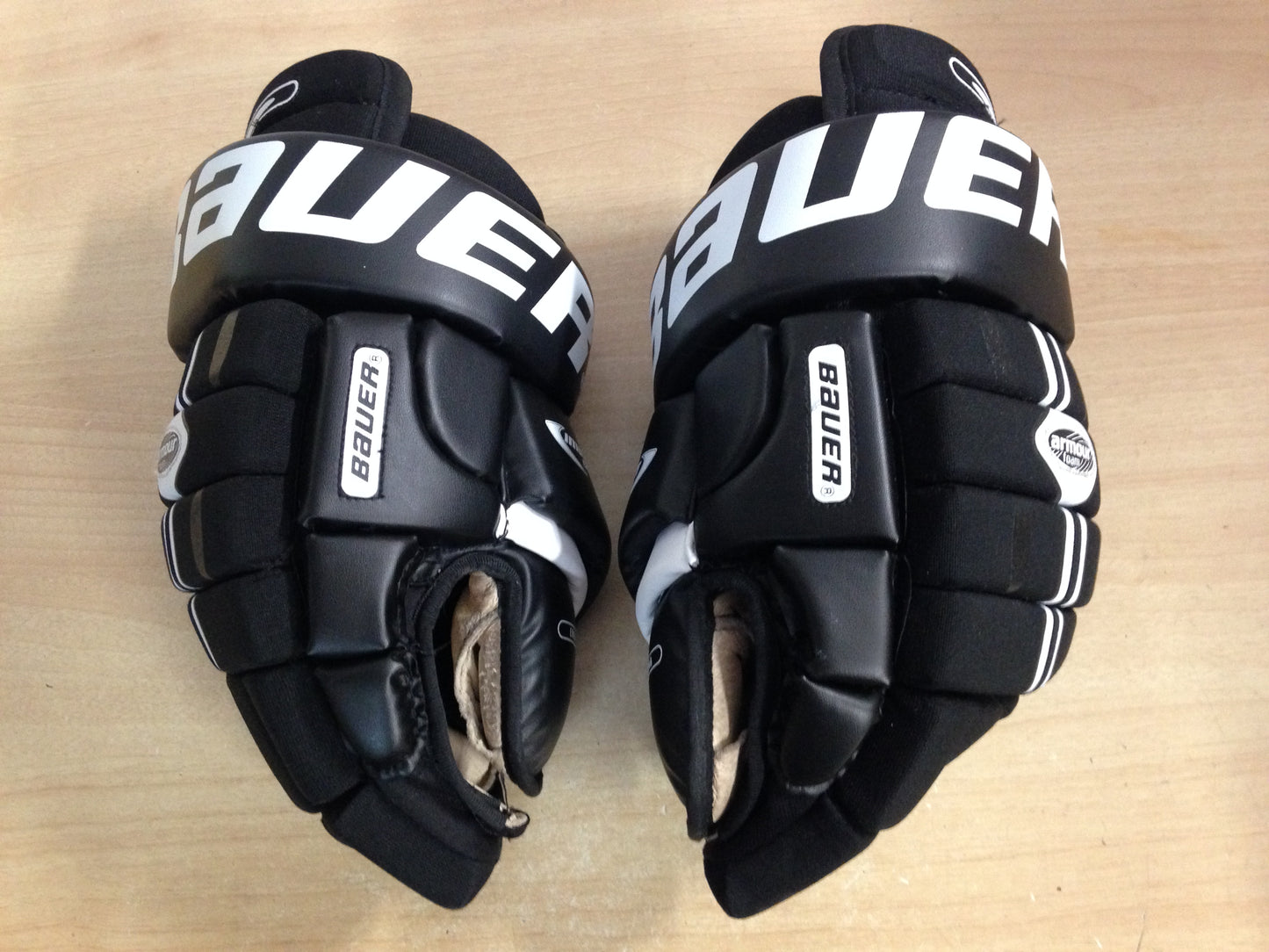 Hockey Gloves Men's Size 15 inch Bauer Impact Armour Excellent