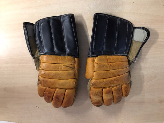 Hockey Gloves Men's Size Large Vintage 1950's CCM Champion 1222 Leather RARE