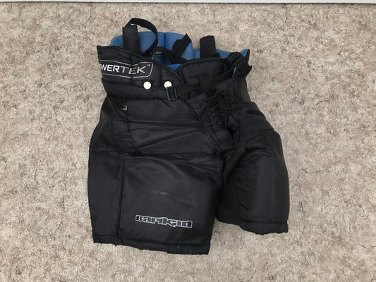 Hockey Goalie Pants Child Size Junior Medium Powertek Black