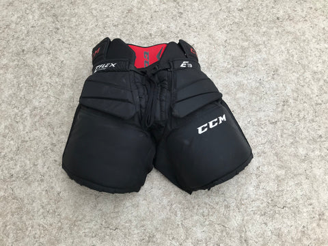 Hockey Goalie Pants Men's Size Small CCM Eflex XTream Black Red Excellent