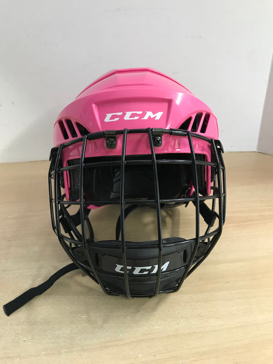 Hockey Helmet Child Size 6-8 Bauer Pink With Cage Expires Oct 2022