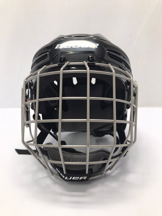Hockey Helmet Child Size Y Small 6-6 58 Bauer With Cage Expires Dec 2025 As New