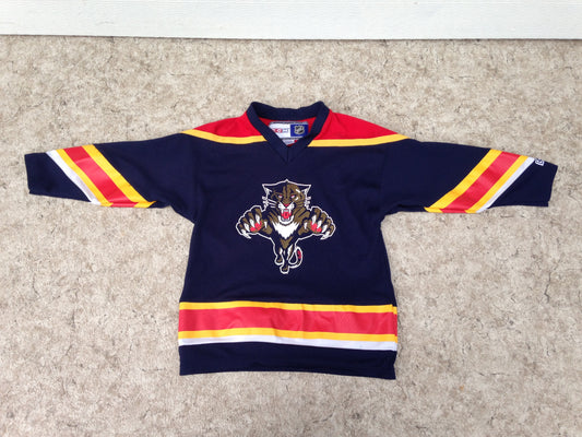 Hockey Jersey Child Size 4-7 Florida Panthers Excellent