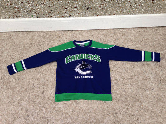 Hockey Jersey Child Size 7-8 Vancouver Canucks Excellent