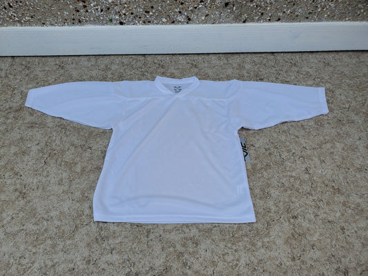 Hockey Jersey Child Size 6-8 Vic White New With Tags