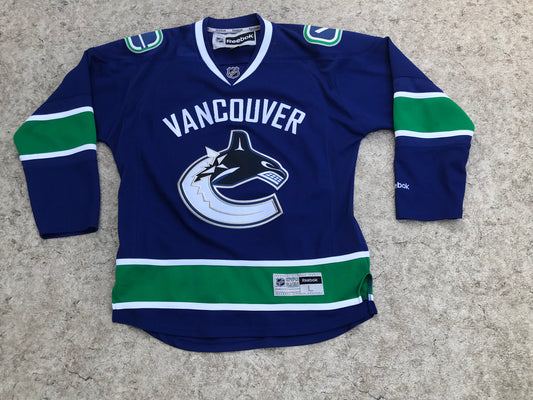 Hockey Jersey Men's Size Large Reebok Vanouver Canucks As New