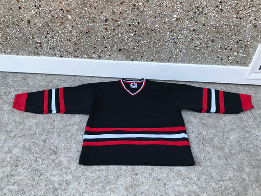 Hockey Jersey Men’s Size Medium Salsa Black Red Practice Excellent PT 3440