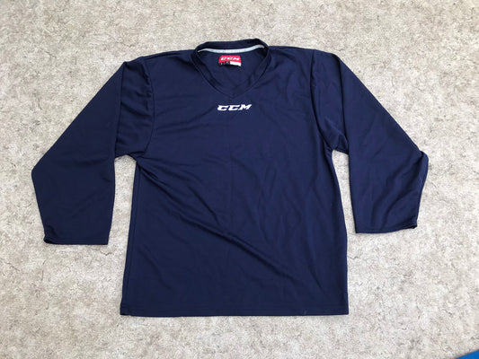 Hockey Jersey Men's Size Small Practice CCM Navy As new