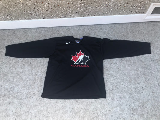Hockey Jersey Men's Size X Large Nike Team Canada Black New Demo Model