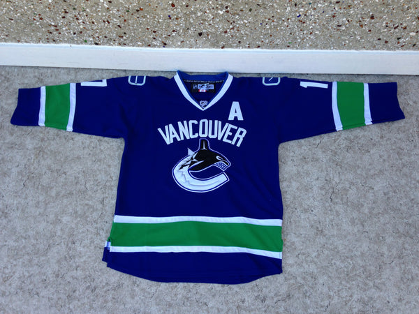 Vancouver Canucks Reebok Practice Jersey Size Large - New with