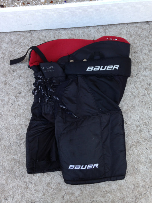 Hockey Pants Child Size Junior Large Bauer Vapor Black Red