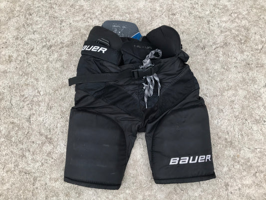 Hockey Pants Child Size Junior Medium Bauer Nexus 600 Black Blue