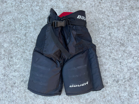Hockey Pants Child Size Junior Medium Bauer Vapor Black Minor Wear