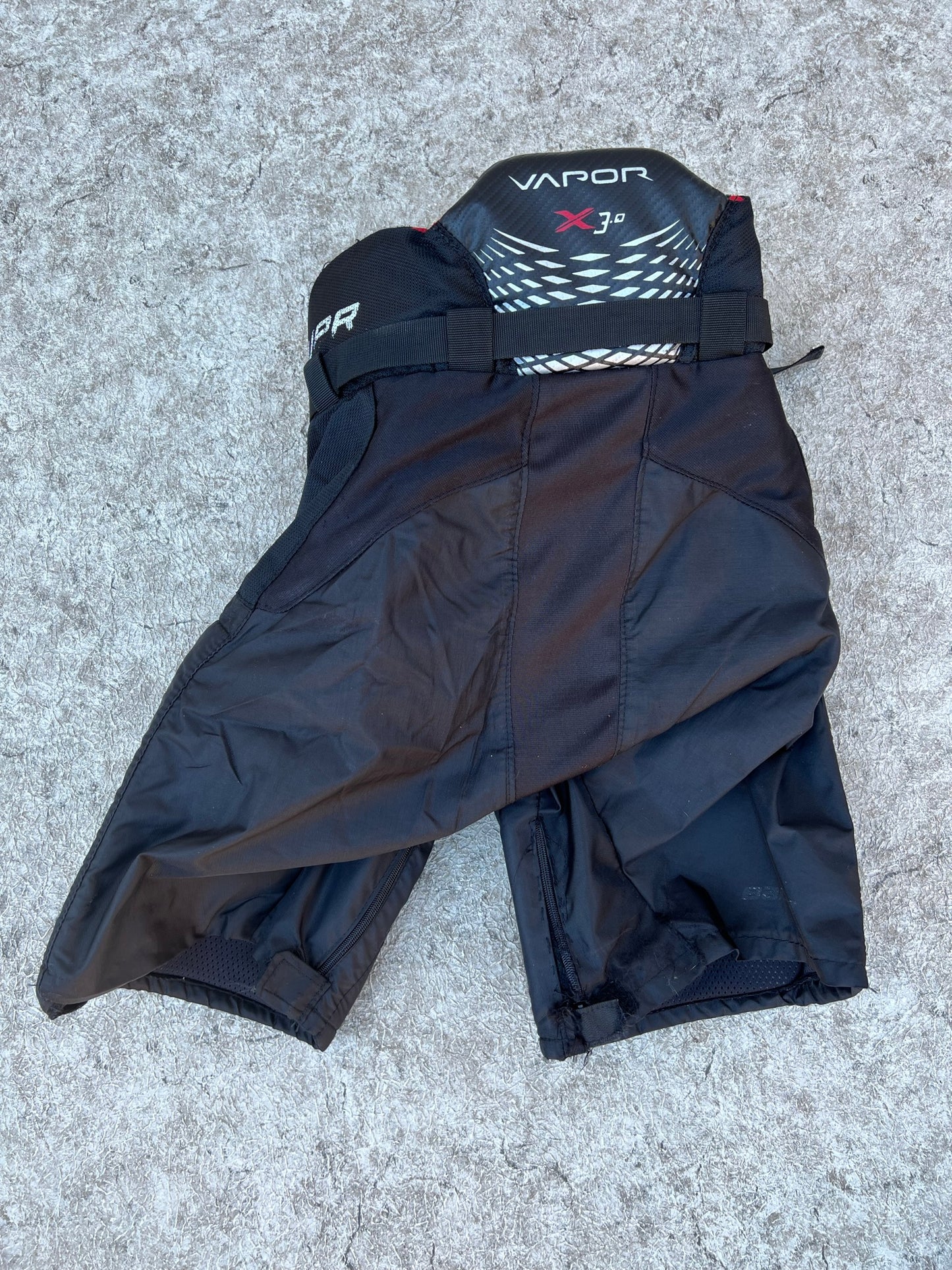 Hockey Pants Child Size Junior Medium Bauer Vapor Black Minor Wear