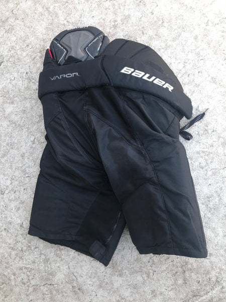 Hockey Pants Child Size Junior Medium Bauer Vapor Minor Wear  Black Red