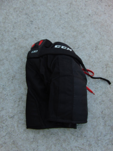 Hockey Pants Child Size Junior Small CCM 130 Black Red As New