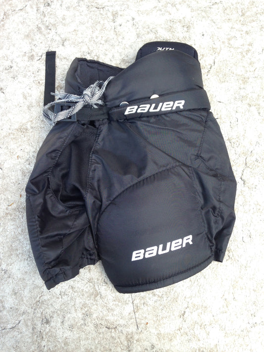 Hockey Pants Child Size Y Small Bauer Nexus Black