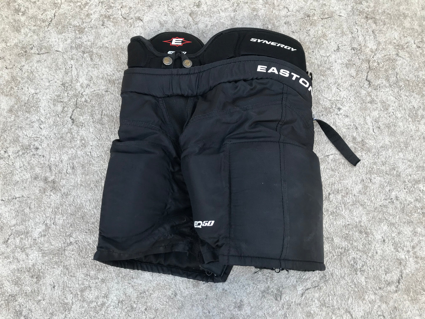 Hockey Pants Child Size Y X Large 5-6 Easton Black Red  MM 8014
