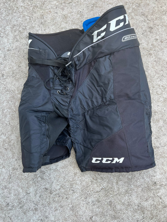 Hockey Pants Men's Size Large CCM U Fit 5 Black Blue Excellent As New
