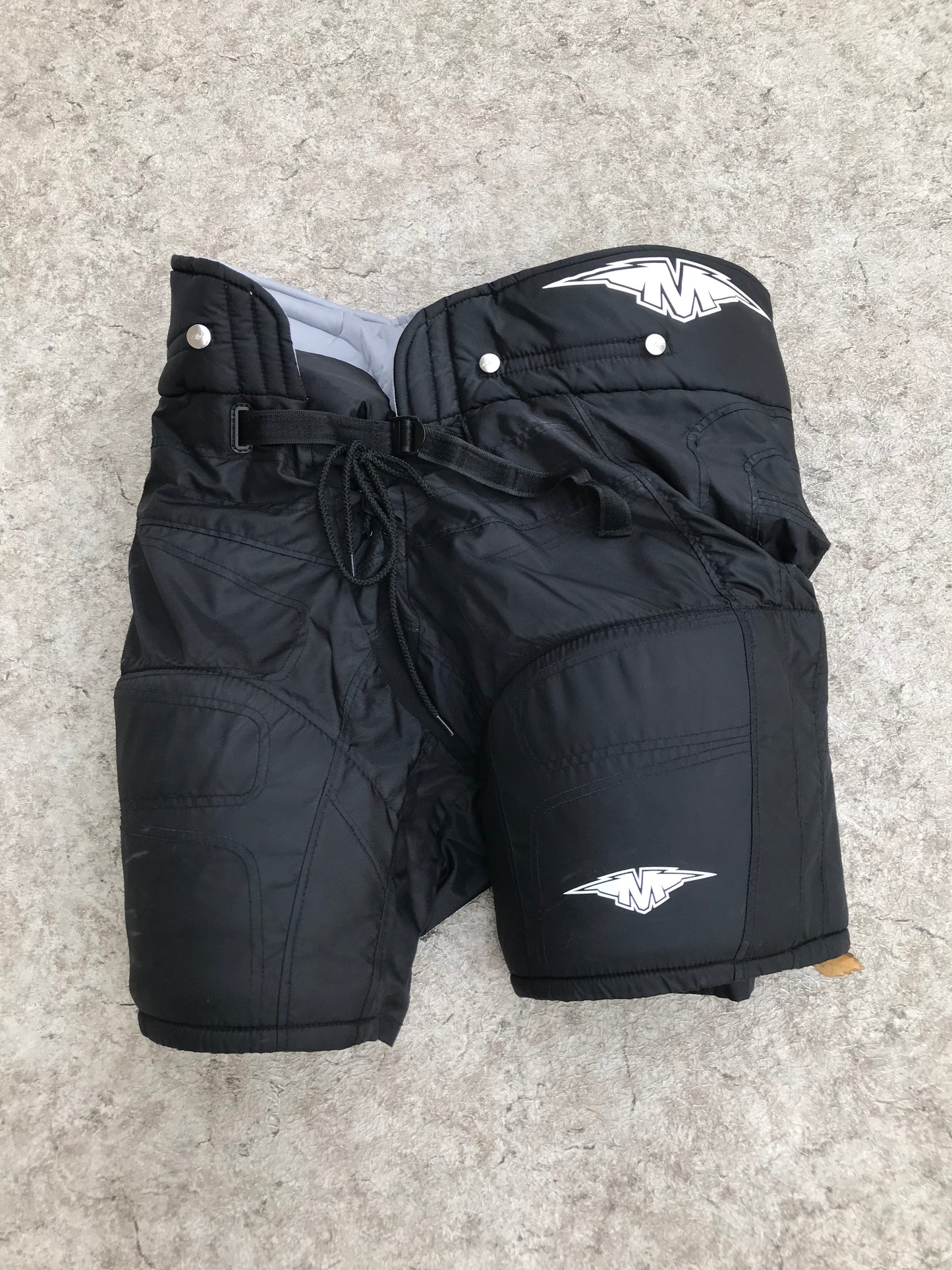 Hockey Pants Men's Size Large  Mission Black Excellent