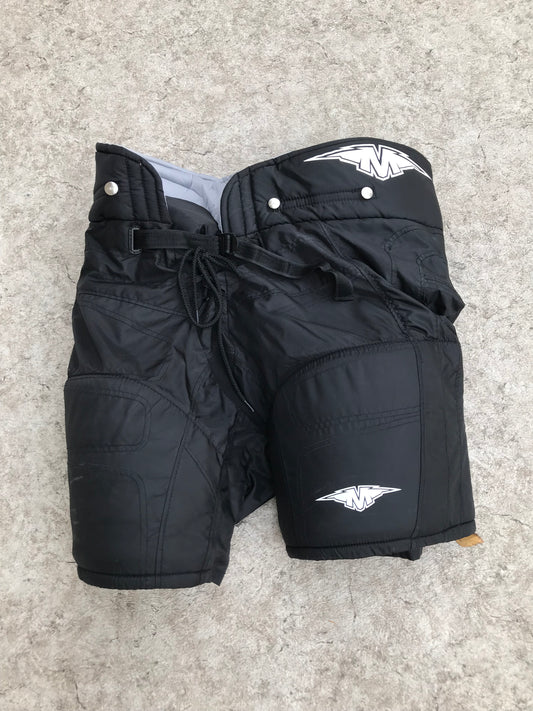 Hockey Pants Men's Size Large  Mission Black Excellent
