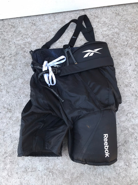 Hockey Pants Men's Size Medium Reebok With Suspenders Excellent