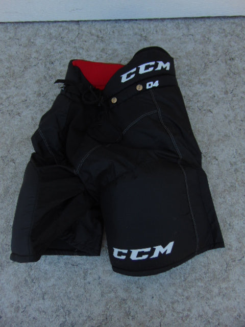 Hockey Pants Men's Size Small CCM U 04 As New Black Red