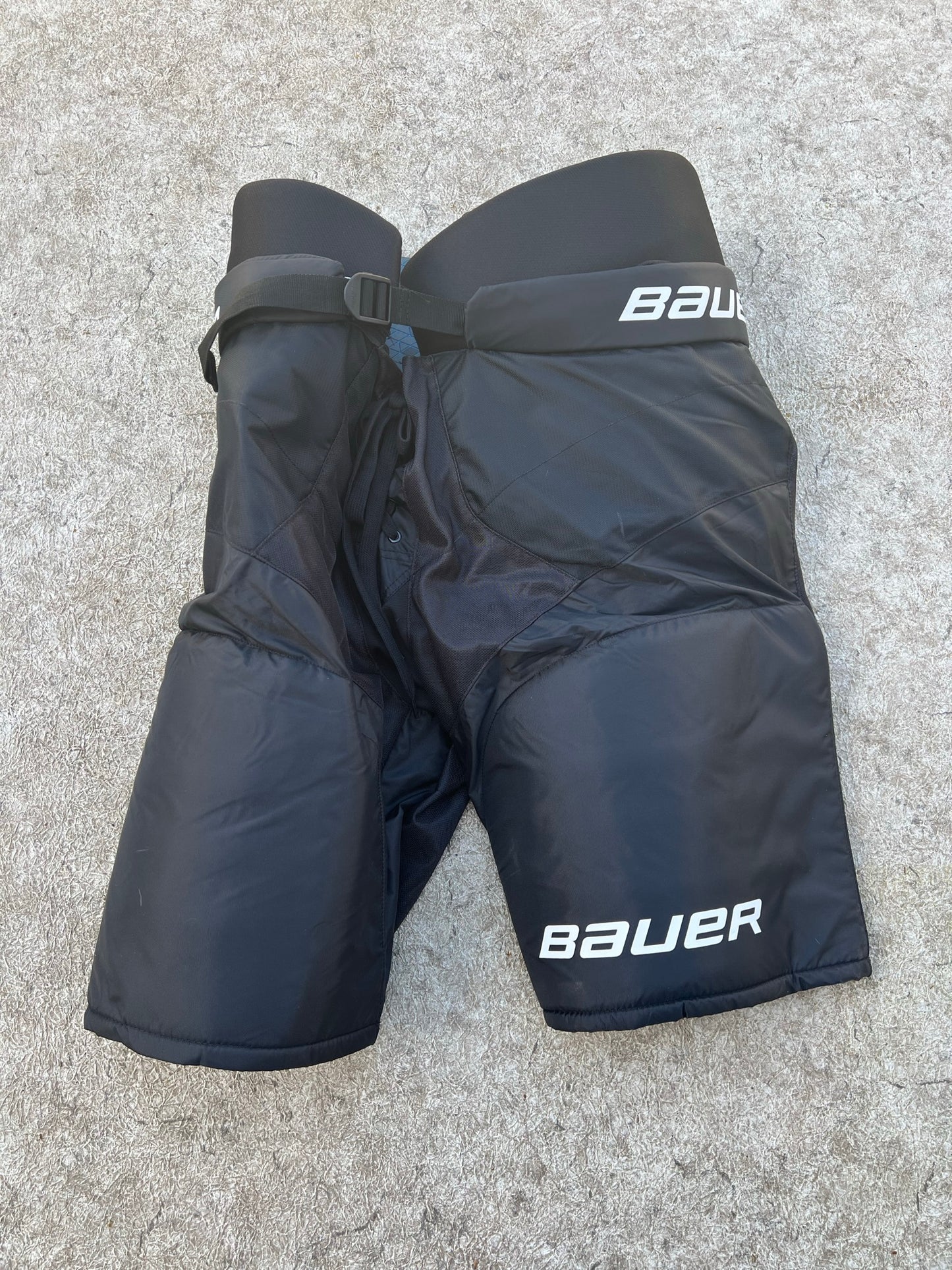 Hockey Pants Men's Size X Large Bauer Black Blue Like New