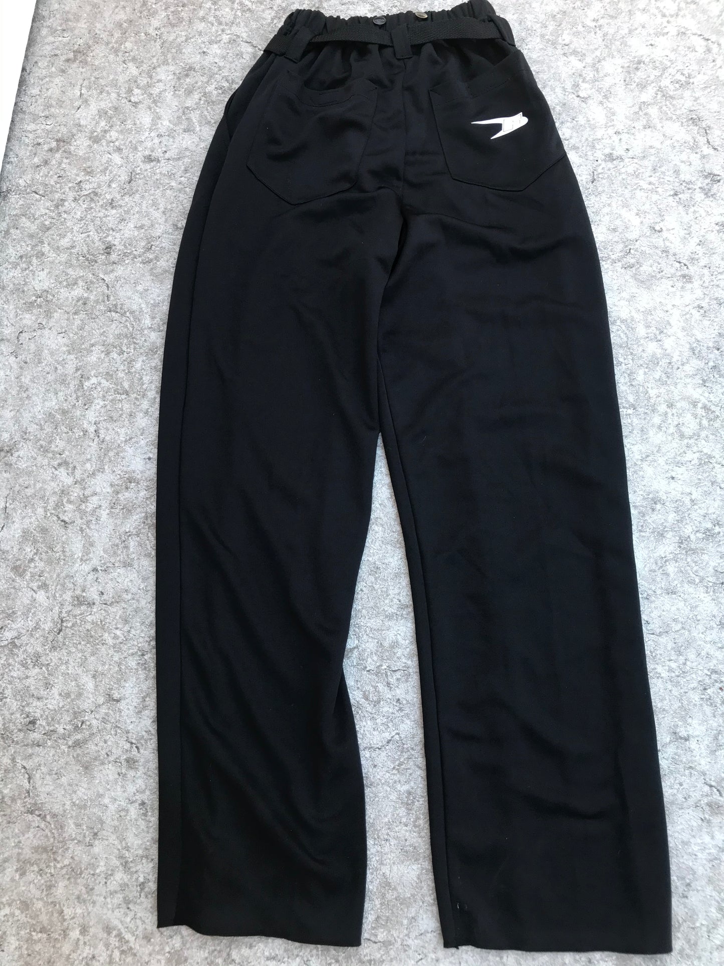 Hockey Referee Pants Men's Size Small New With Tag Front Waist Snap Broken