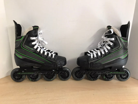 Hockey Roller Hockey Skates Child Size 4 Tour Grey Green