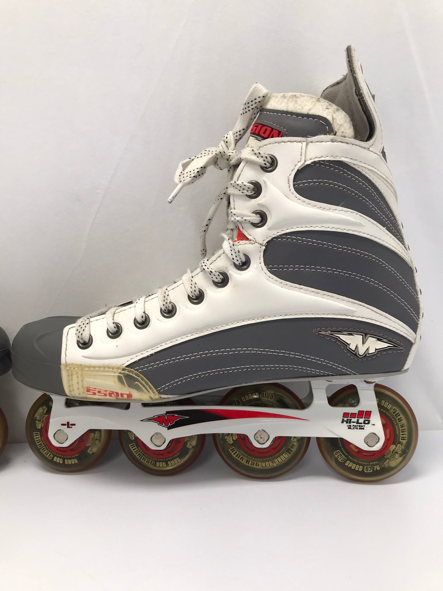 Hockey Roller Hockey Skates Men's Size 13 Shoe Size Mission 5500 Helium As New