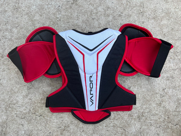 Hockey Shoulder Chest Pad Child Size Junior Large Bauer Vapor X 80 Age 10-12 Excellent Quality