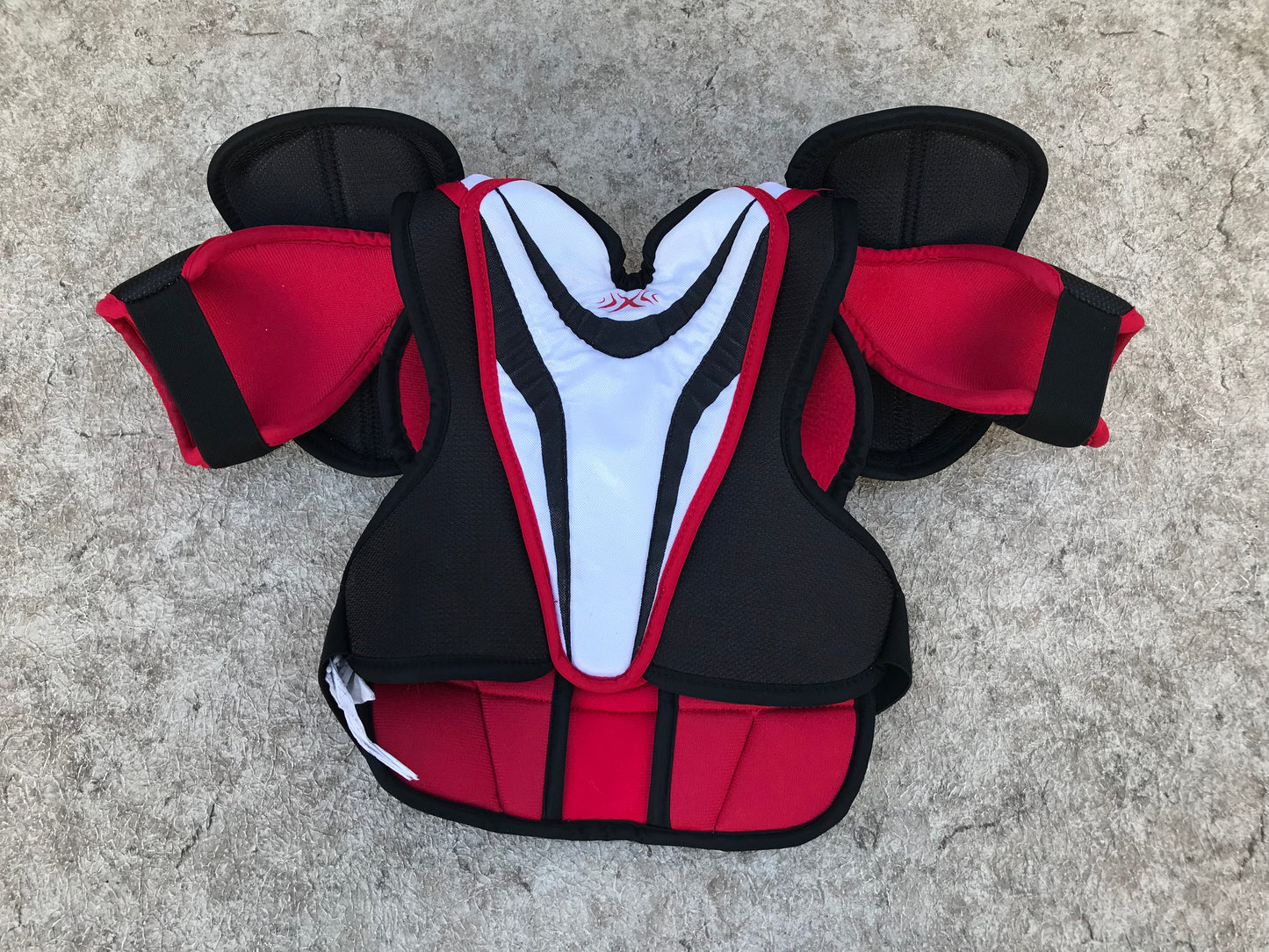 Hockey Shoulder Chest Pad Child Size Junior Medium Bauer Vapor X.20 Red Black White  MM 8014