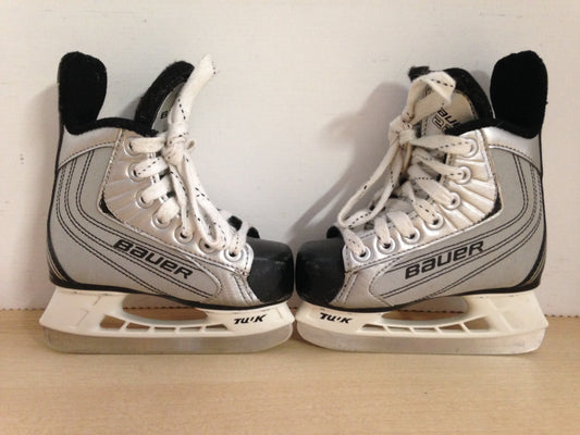 Hockey Skates Child Size 8 Infant Toddler Shoe Size Bauer 22 As New