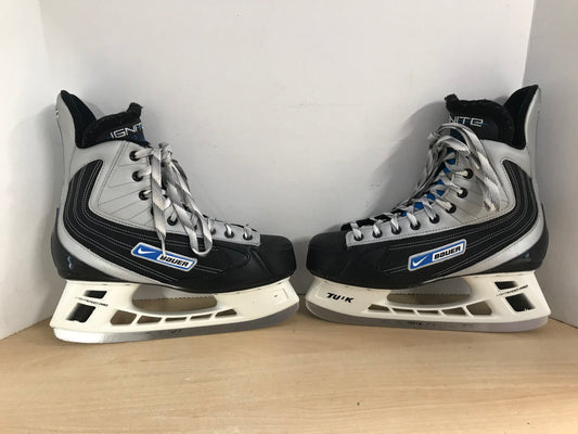 Hockey Skates Men's Size 11.5 R Shoe Size Bauer Nike Excellent