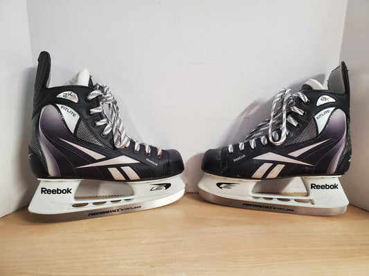 Hockey Skates Men's Size 8.5 Shoe Size Reebok Fitlite 2K Skates are as new Lace hooks have wear.