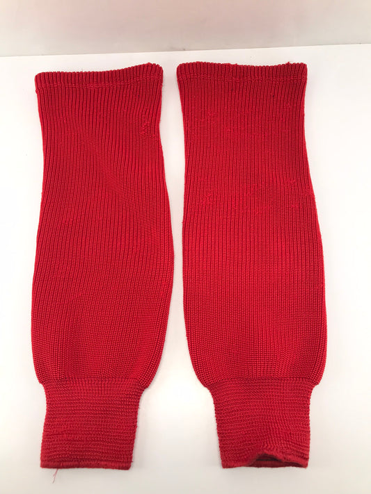 Hockey Socks Child Size 21 inch Red New Demo
