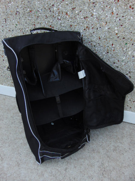 Hockey Bag Sherwood Grit Style Youth On Wheels Black Minor Use