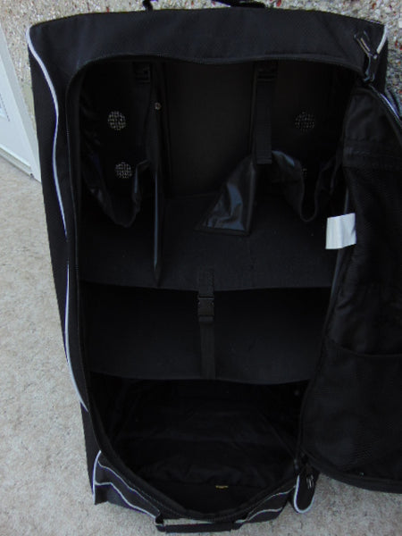 Hockey Bag Sherwood Grit Style Youth On Wheels Black Minor Use