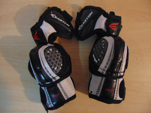 Hockey Elbow Pad Child Size Junior Small Easton Synergy Black Grey Minor Wear