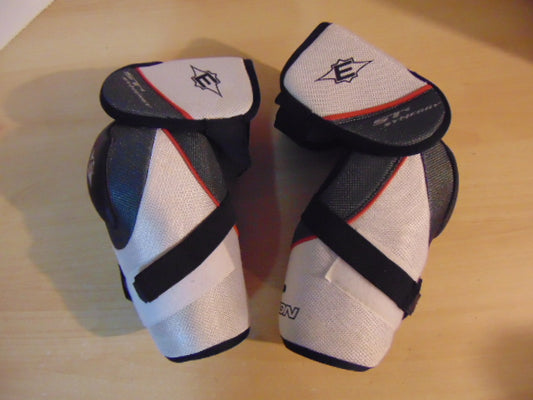 Hockey Elbow Pad Men's Size Large Easton Grey White Excellent