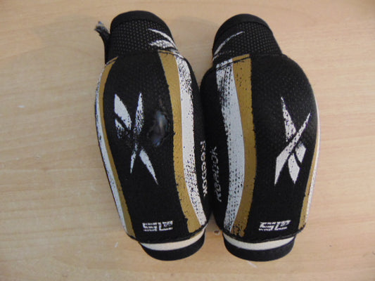 Hockey Elbow Pads Child Size Y Large Age 5-6 Reebok Minor Wear