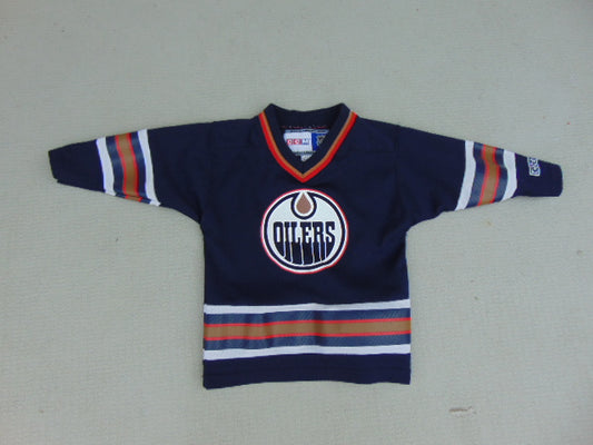 Hockey Jersey Child Size 2-3x CCM Edmonton Oilers Mint Condition
