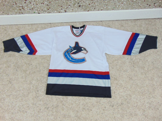 Hockey Jersey Men's Size Large CCM Vancouver Canucks  As New