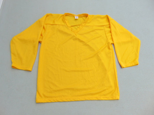 Hockey Jersey Men's Size Small NEW Yellow
