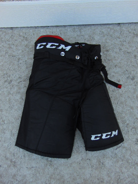 Hockey Pants Child Size Junior Medium CCM Fit Black White New Demo Model