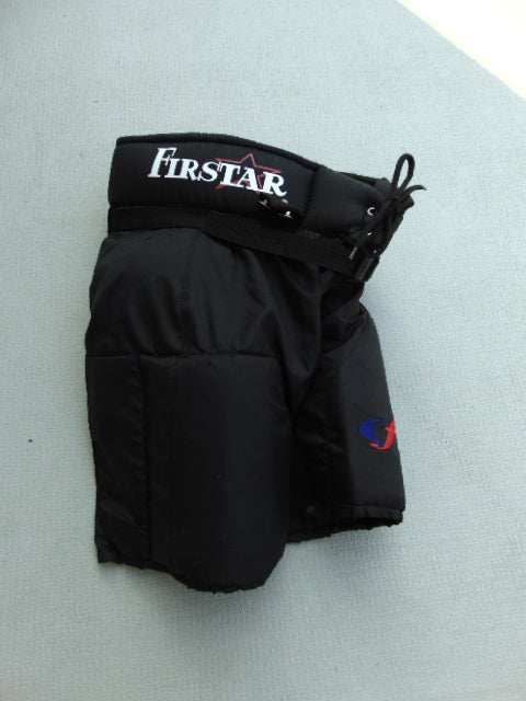 Hockey Pants Child Size Junior Small 24 inch Waist First Star Black