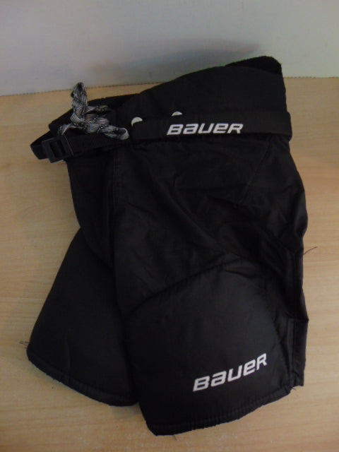Hockey Pants Child Size Y Large Bauer Nexus Black Excellent