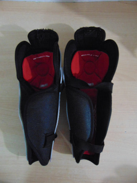 Hockey Shin Pads Child Size 12 inch Bauer Select Minor Marks